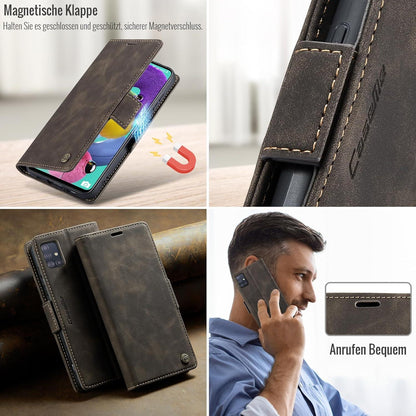Samsung Galaxy A51 4G Handyhülle RFID Schutz Kaffee