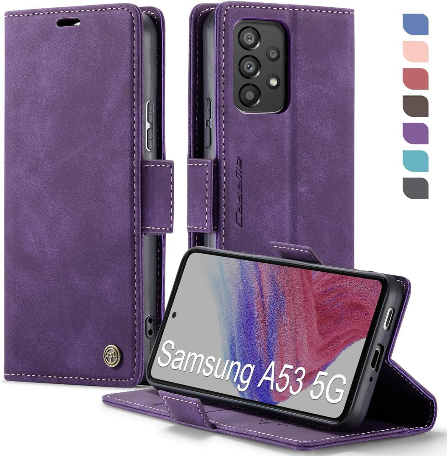 Samsung Galaxy A53 5G Hülle Klappbar PU Leder RFID Wallet Cover