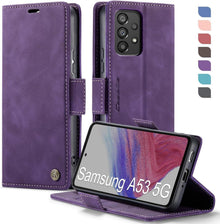 Samsung Galaxy A53 5G Hülle Klappbar PU Leder RFID Wallet Cover