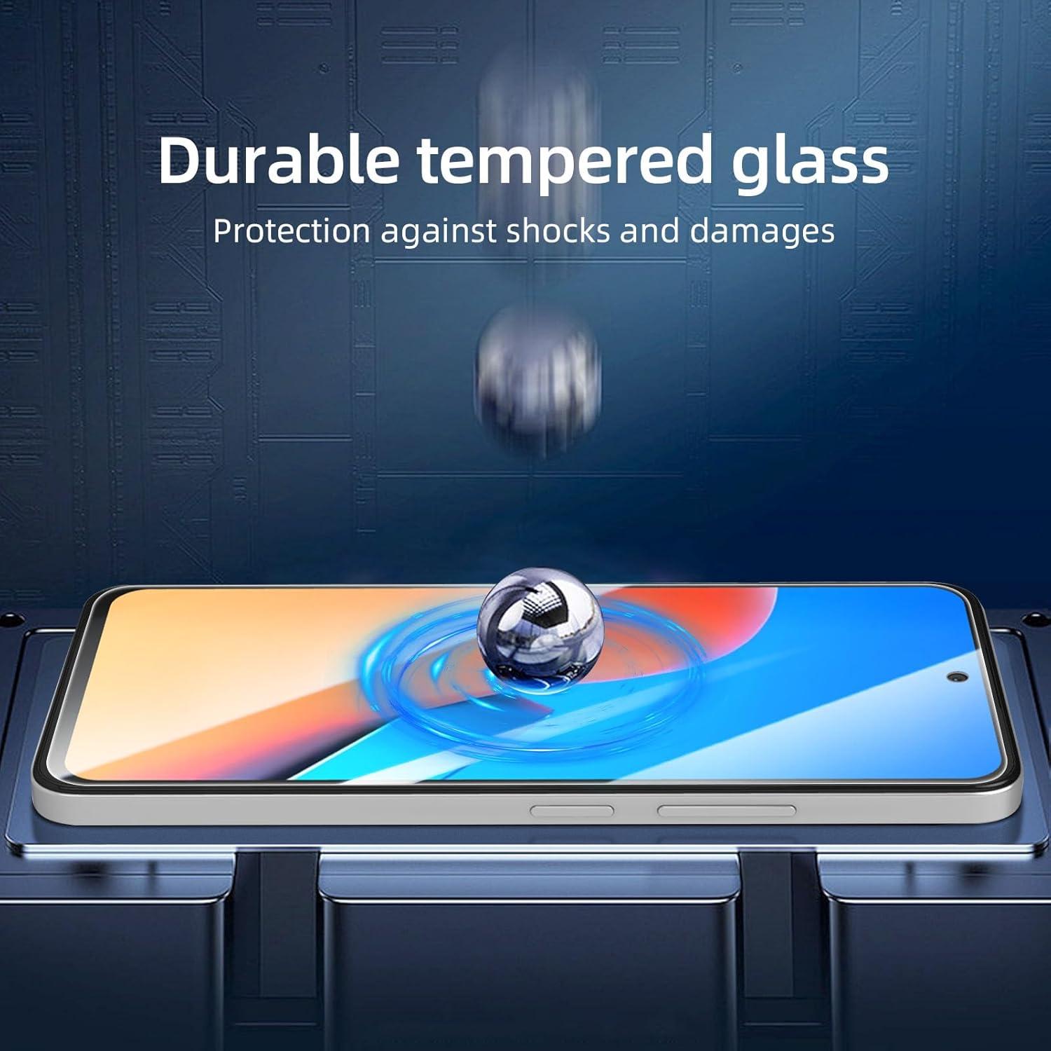 Panzer Schutz Glas für Xiaomi Redmi 12 - 3er Set 9H Härte 0.33mm Ultra-klar