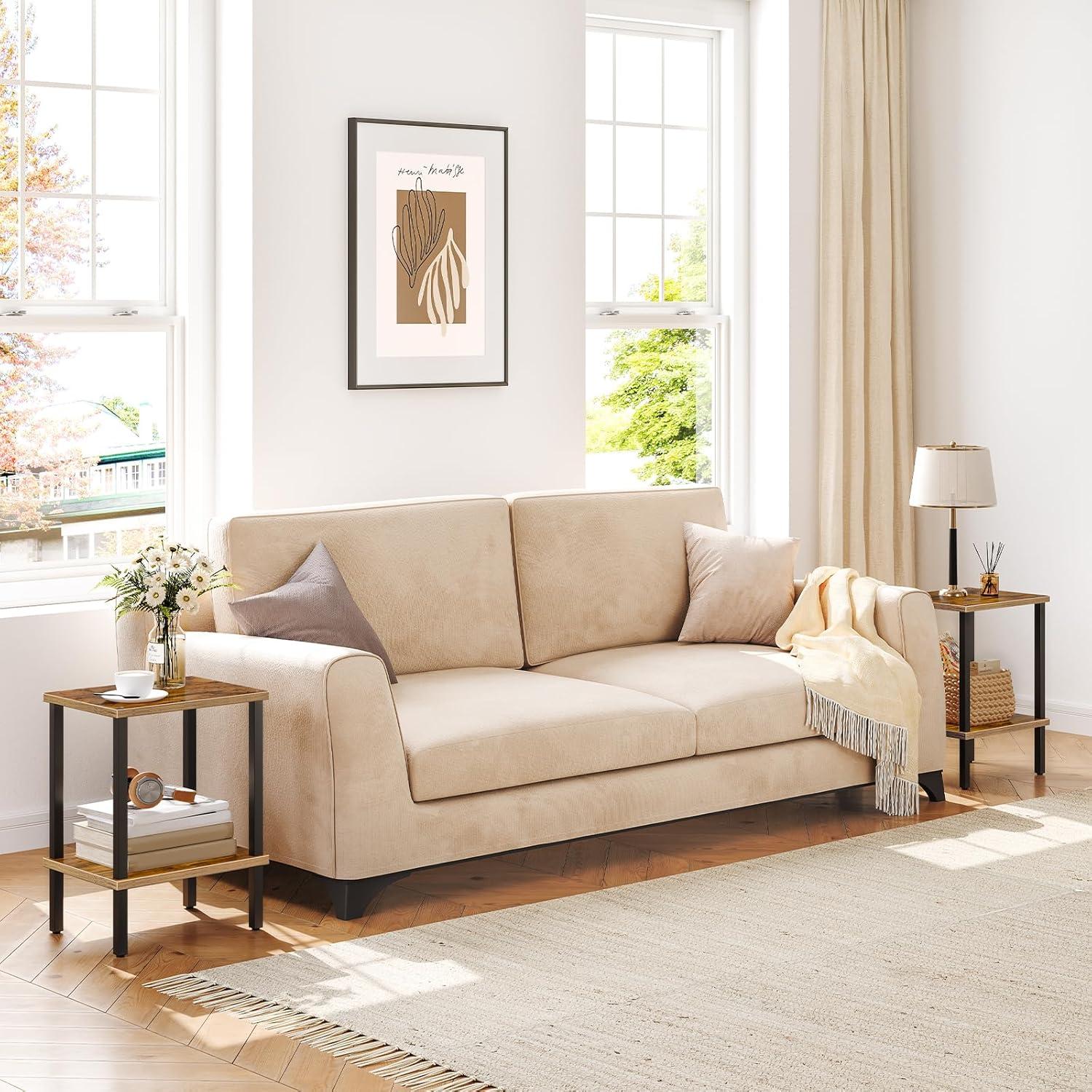 Beistelltisch Nachttisch Couchtisch Industriestil AETHR7901N1