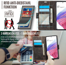 Samsung Galaxy A53 5G Handyhülle PU Leder RFID Schutz