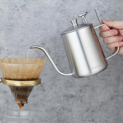 Präziser Easyworkz Gooseneck Pour Over Kaffeekessel aus Edelstahl 304