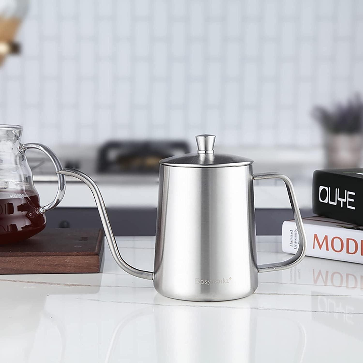 Gage Gooseneck Pour Over Kaffeekessel Edelstahl 304 600ml mit