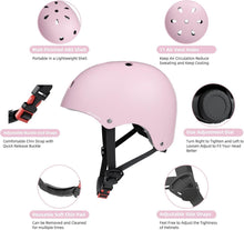 Kinder Fahrradhelm Skaterhelm Verstellbar CE-Zertifizierung