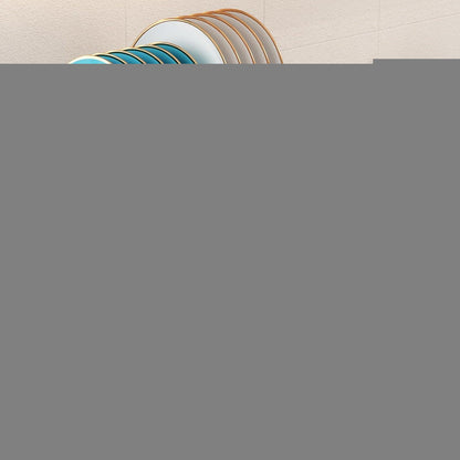 2-stufiges Abtropfgestell mit Abtropfschale und Utensilienhalter, Weiß