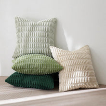 Kordsamt Kissenhüllen Set Moderne Dekokissen 40x40cm - 4er Pack