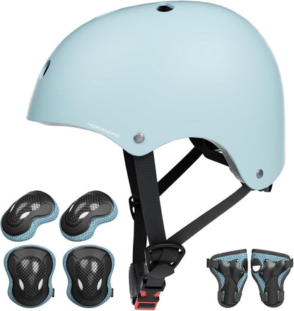 Kinder Fahrradhelm Skaterhelm verstellbar CE-zertifiziert blau