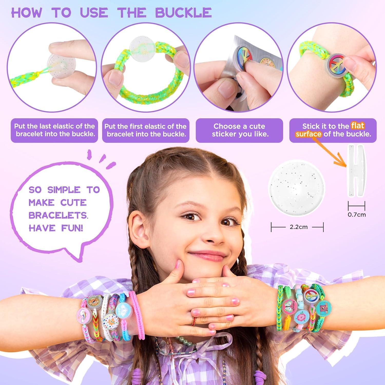 DIY Loom Bänder Set mit 40 Farben - Elastische Gummibänder