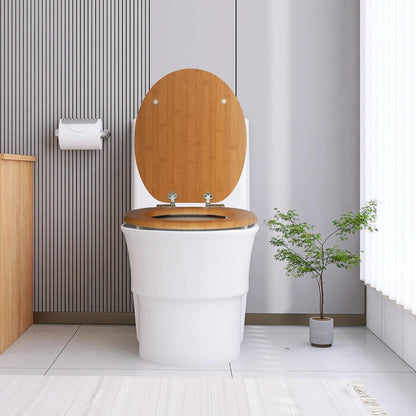 WC Sitz mit Absenkautomatik aus Holz – Motiv Auswahl