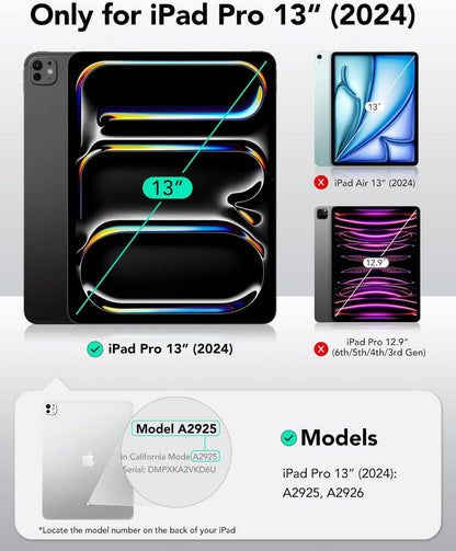ESR Paper Feel Schutzfolie für iPad Pro 13 Zoll 2024