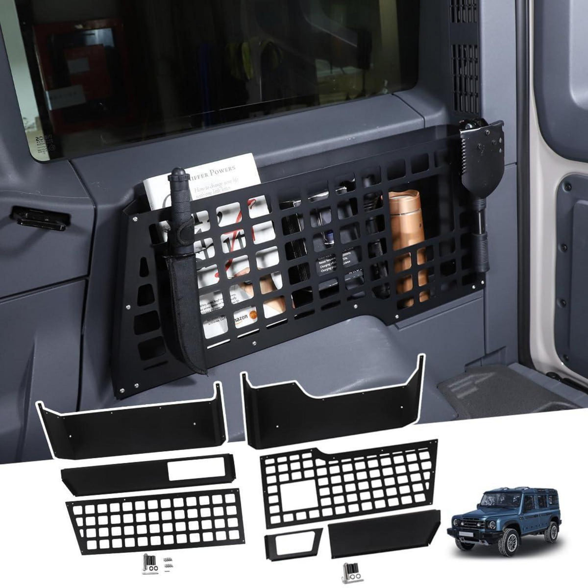 Kofferraum-Organizer Grenadier 2020-2024 | MOLLE-Panel & Regal