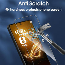 QULLOO 2 Stück ASUS ROG Phone 8/8 Pro Panzerglas