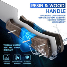 TIVOLI Profi Kochmesser aus 1.4116 Stahl mit Harzgriff