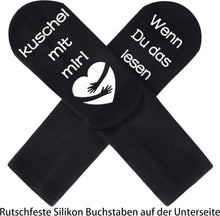 Jeasona Socken Damen Herren Schwarz Baumwolle Rutschfest