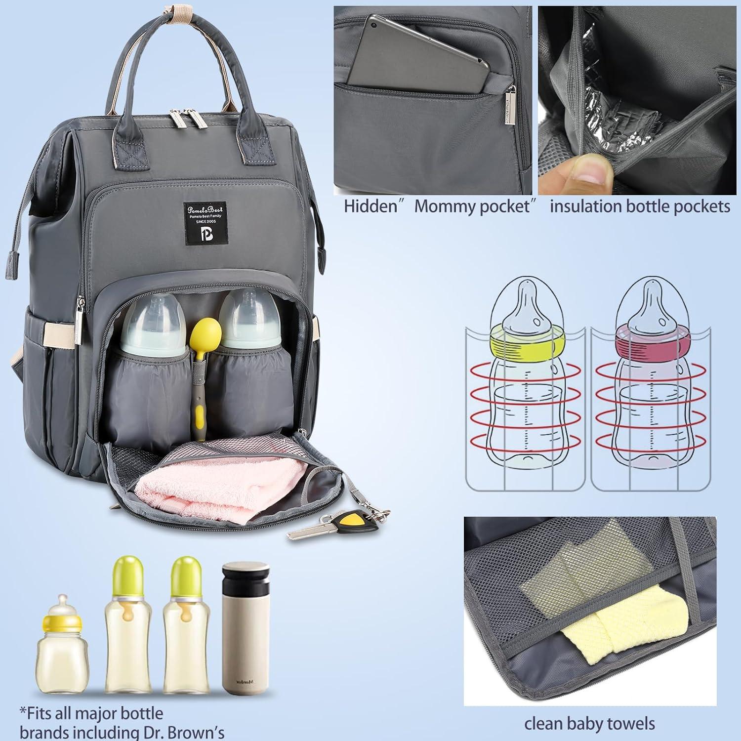 Wickelrucksack Baby Rucksack wasserdicht Große Kapazität mit