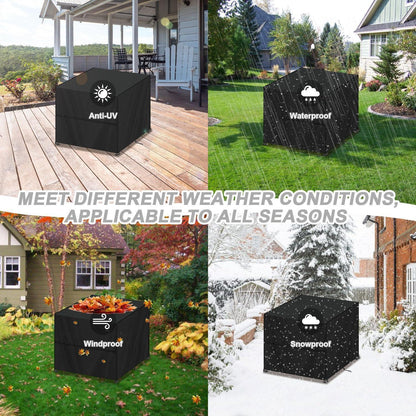 Gartentisch Abdeckhaube 80x80x80cm – Wetterfest & Wasserdicht