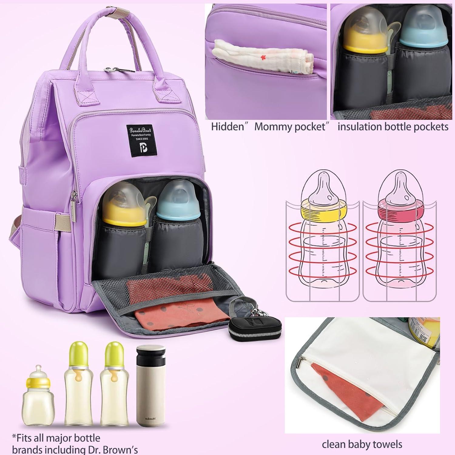 Wickelrucksack, Wickeltasche, Rucksack, macaron, wasserdicht, Große Kapazität