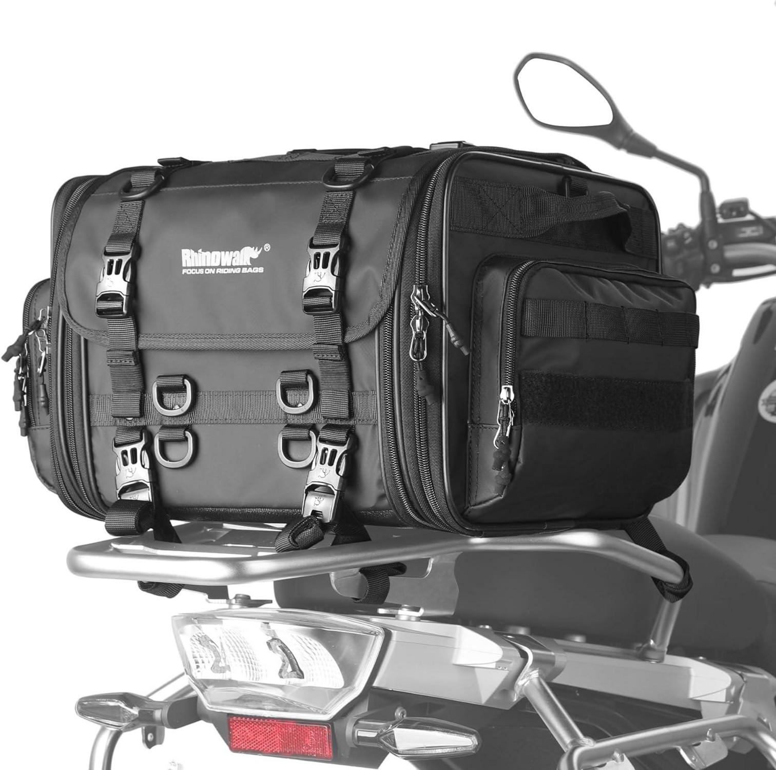 Motorrad Sitztaschen Wasserdicht Rücksitztasche Gepäcktasche