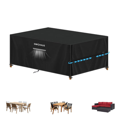 Gartenmöbel Abdeckung 160x90x75cm | Wasserdicht & UV-Schutz