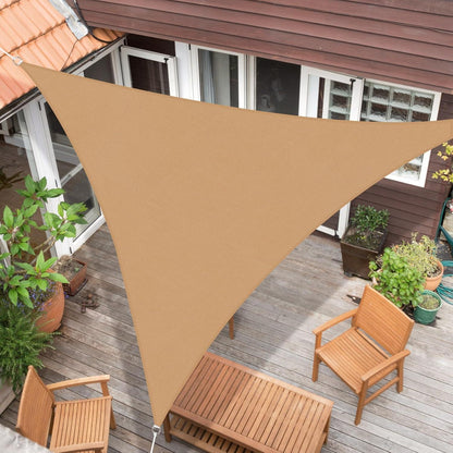 Günstiges Sonnensegel Rechteckig 2x3m Grau Wasserdicht