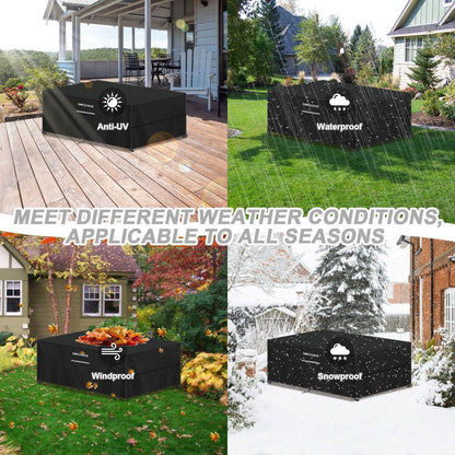Gartenmöbel Abdeckhaube 150x90x75cm – Wasserdicht & Windfest