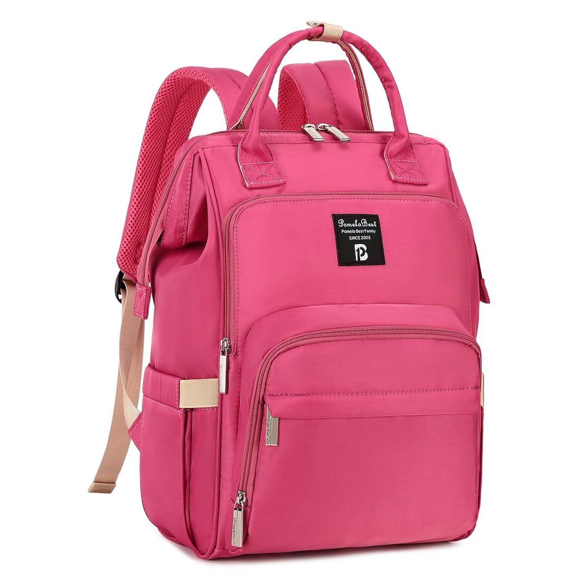 Wickelrucksack mit wasserdichter Wickelunterlage und großer Kapazität