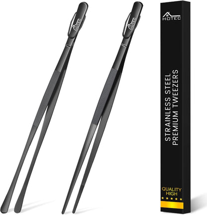 Kochpinzette Set 2 Stück 30,5 cm für Grillen und Backen