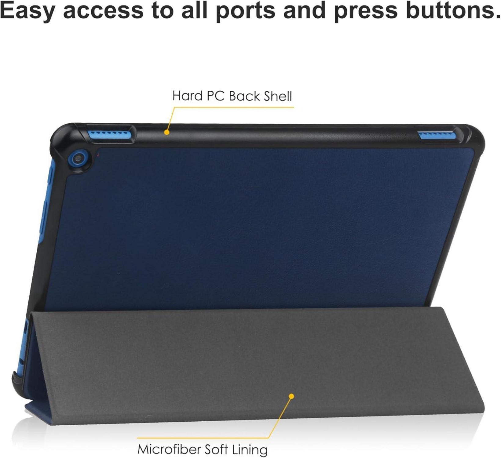 VOVIPO Slim Hülle für Fire HD 10 (13. Gen, 2023) 10.1 Zoll Ständer Auto
