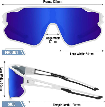 Kinder Sonnenbrille UV400 TR90 Rahmen Sportsonnenbrille