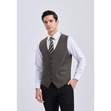 Herren Anzugweste Elegant Hochzeit Businessweste Formell