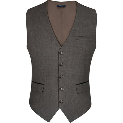 Herren Anzugweste Elegant Hochzeit Businessweste Formell