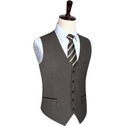 Herren Anzugweste Elegant Hochzeit Businessweste Formell