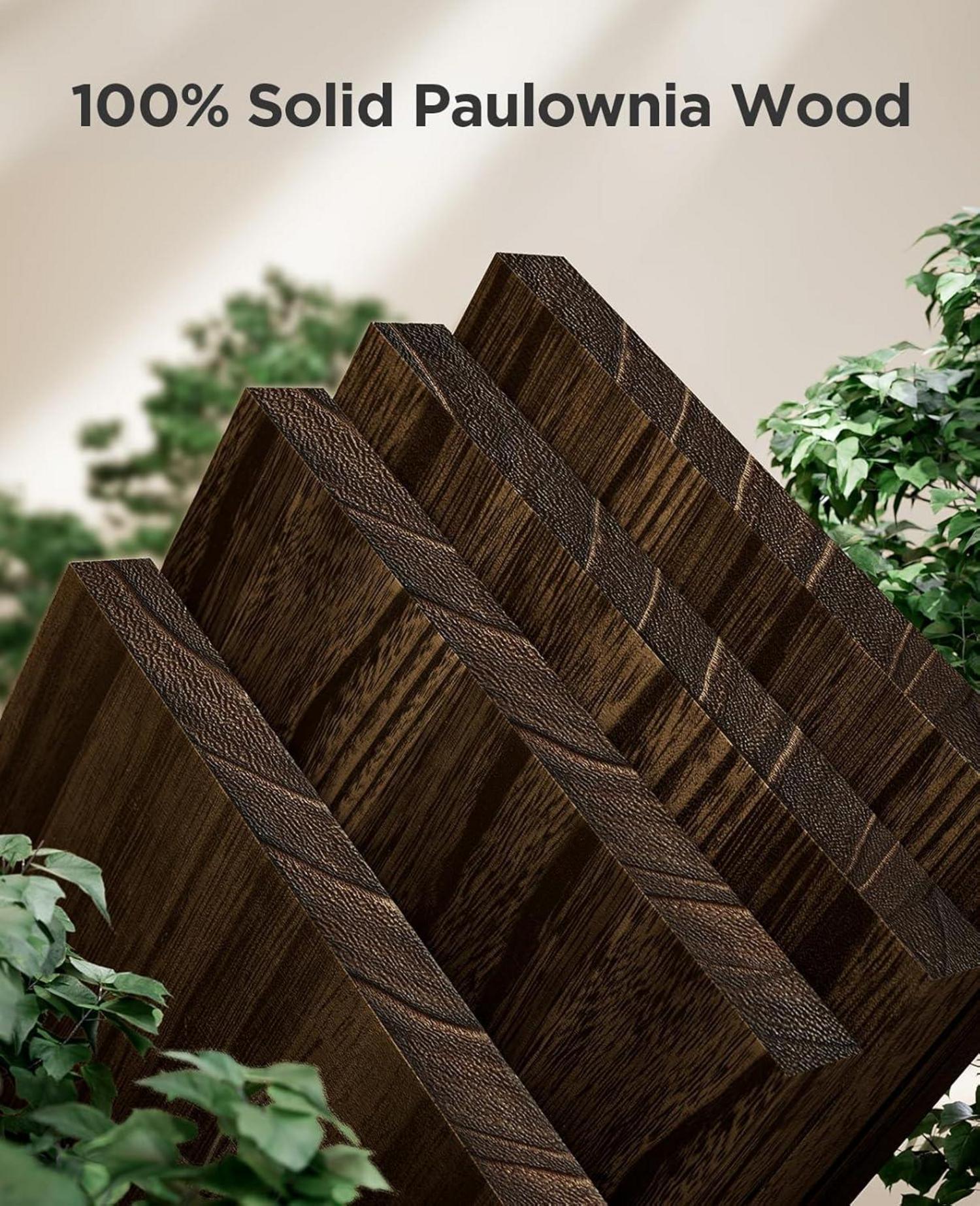 Schwebende Wandregale 4er Set Holz für Wohnräume Büro Deko