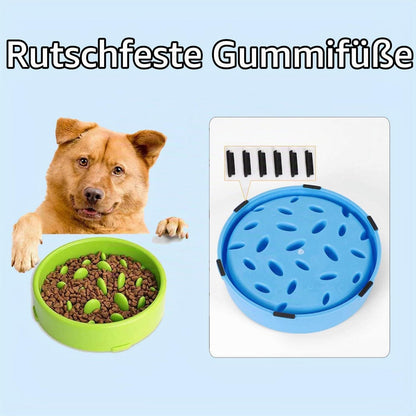 2x Anti-Schling Napf für Hunde & Katzen – Slow Feeder