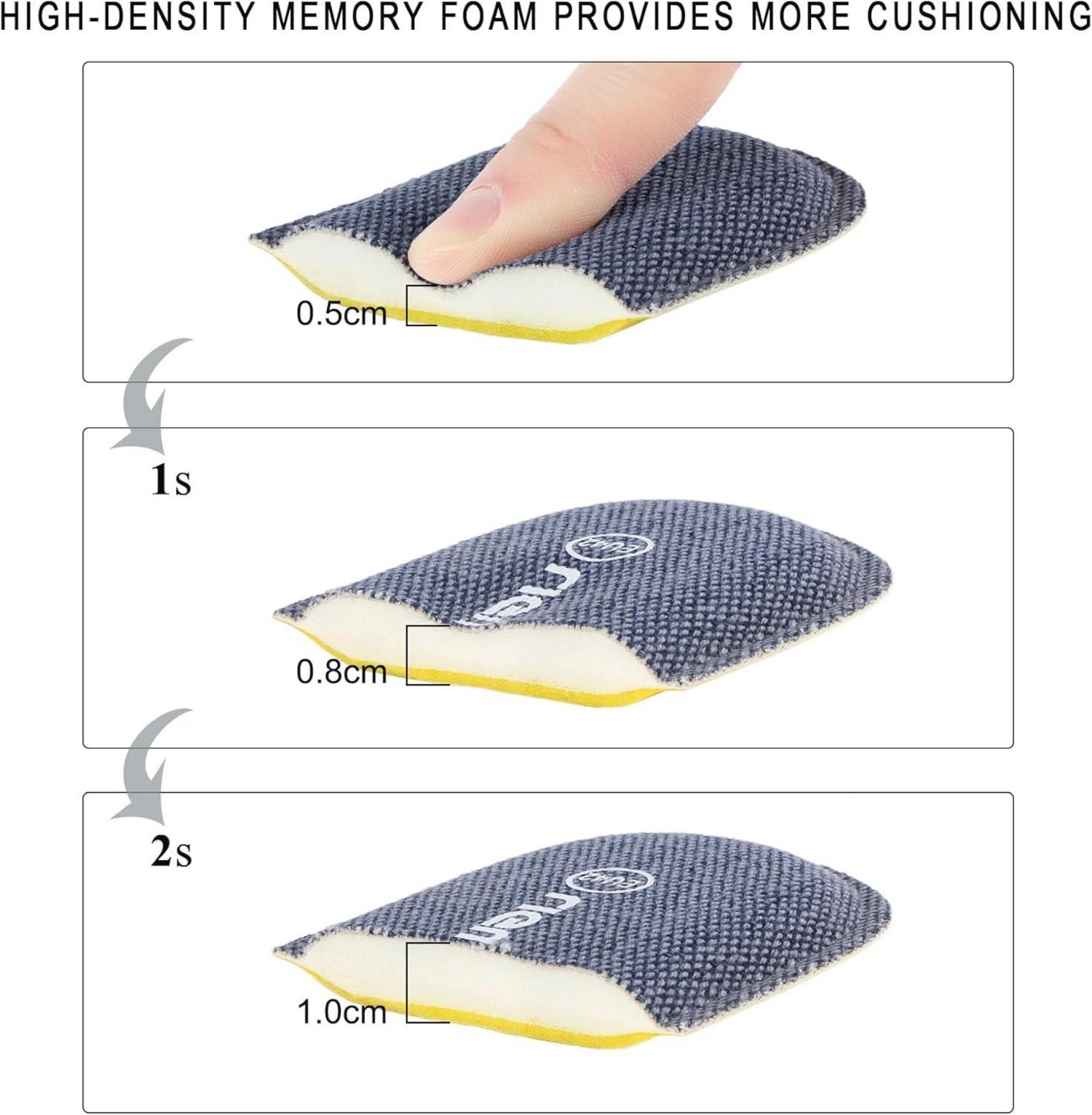 Memory Foam Einlegesohlen für Damen Herren Sport Freizeit Gr.36-47