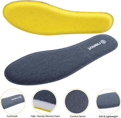 Memory Foam Einlegesohlen für Damen Herren Sport Freizeit Gr.36-47
