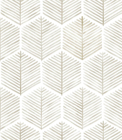 Selbstklebende Tapete Möbelaufkleber Verdicktes Wandpapier Beige 0.4W