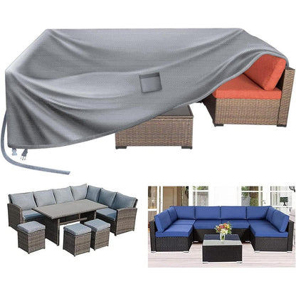 Wasserdichte Möbelabdeckung 280x205x100cm – Schutzhülle für Gartenmöbel