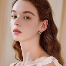 Silber Creolen Damen 925 Chunky Hoops Ohrringe Hypoallergen