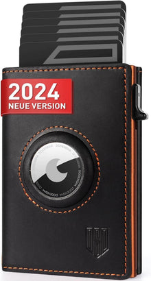Hochwertiges RFID-Schutz Smart Wallet mit Airtag Fach