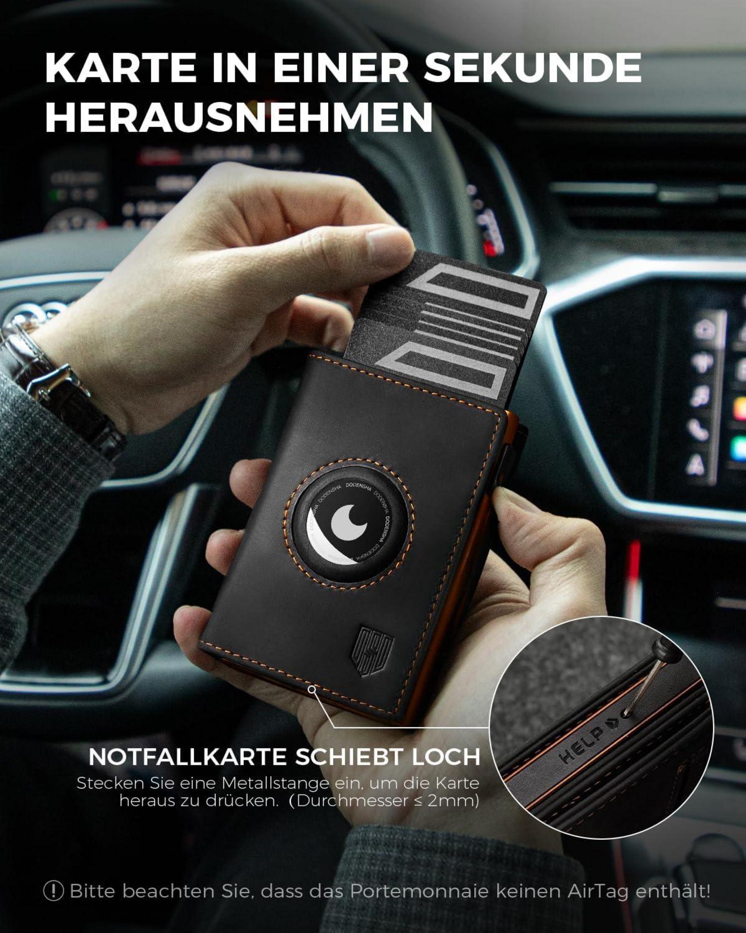 DODENSHA® RFID Smart Wallet mit Airtag-Fach für Herren