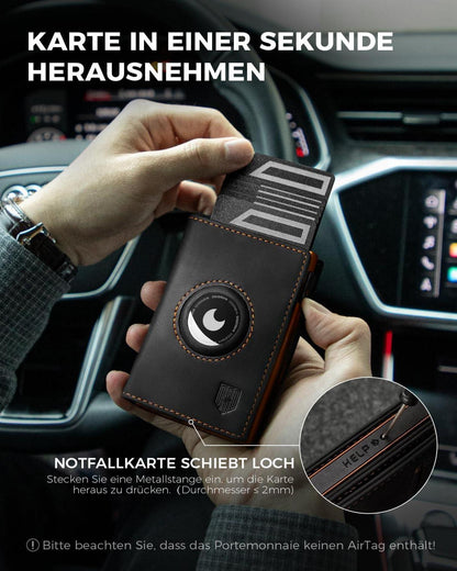 DODENSHA® RFID Smart Wallet mit Airtag-Fach für Herren