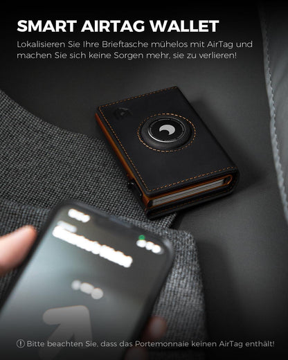 DODENSHA® RFID Smart Wallet mit Airtag-Fach für Herren