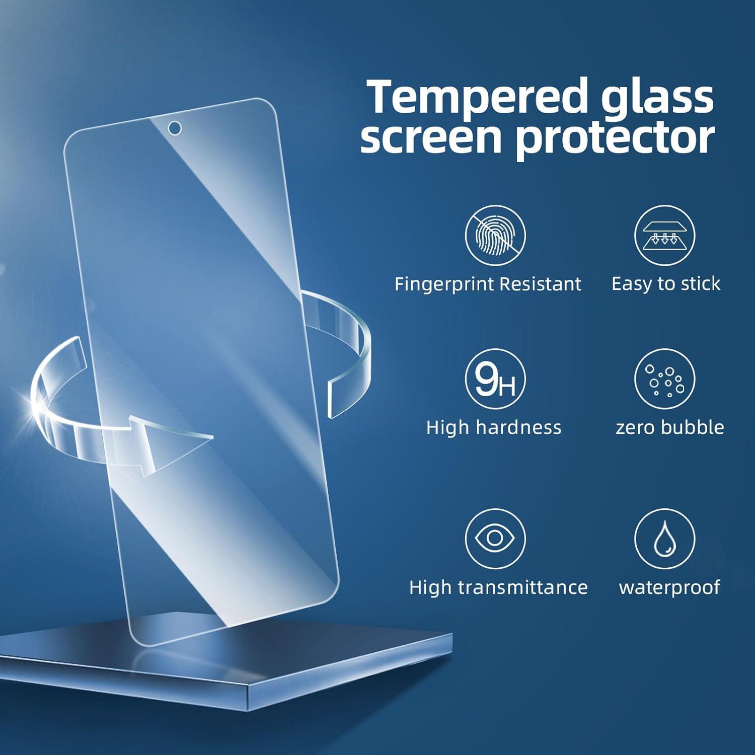 Panzer Schutz Glas Xiaomi Redmi Note 13 5G/4G 3 Stück 9H Härte Ultra-klar