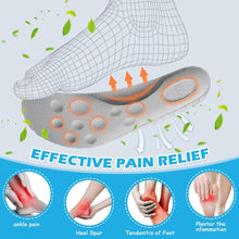 Orthopädische Einlegesohlen Memory Foam 3 Paar für Männer