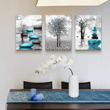 Wandbilder Schwarz Weiß Baum See Landschaft Natur 50x70cm