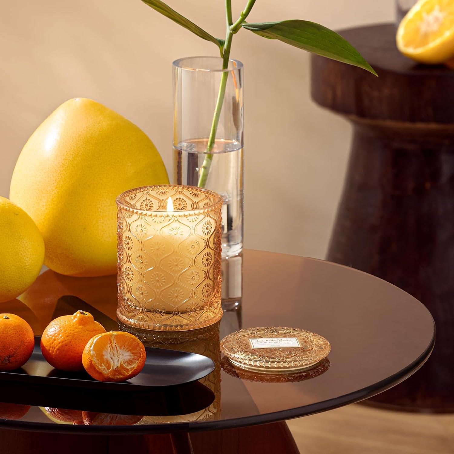 Yuzu Neroli Duftkerze Sojawachs Kerze Luxus Design 55h