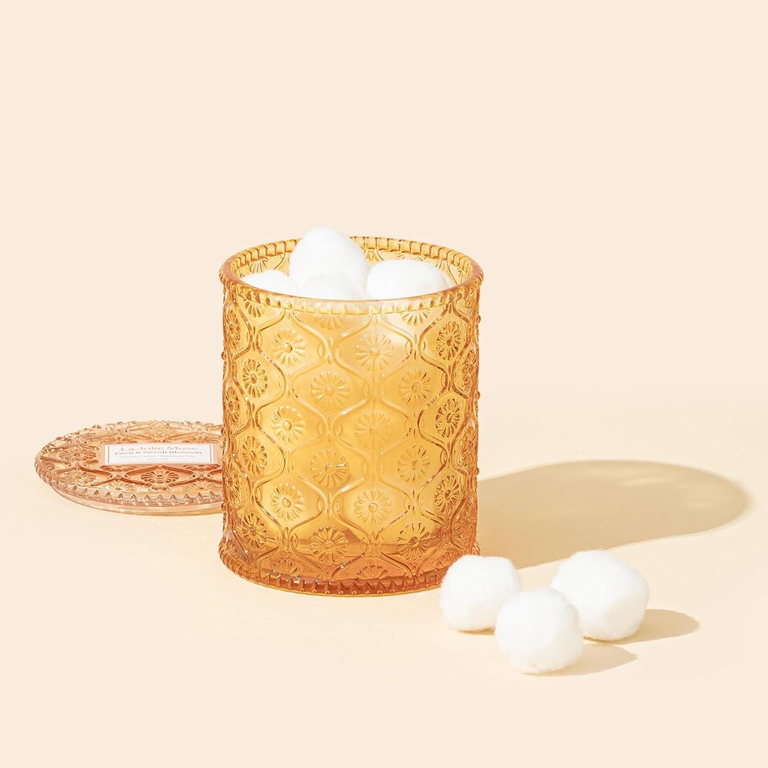 Yuzu Neroli Duftkerze Sojawachs Kerze Luxus Design 55h
