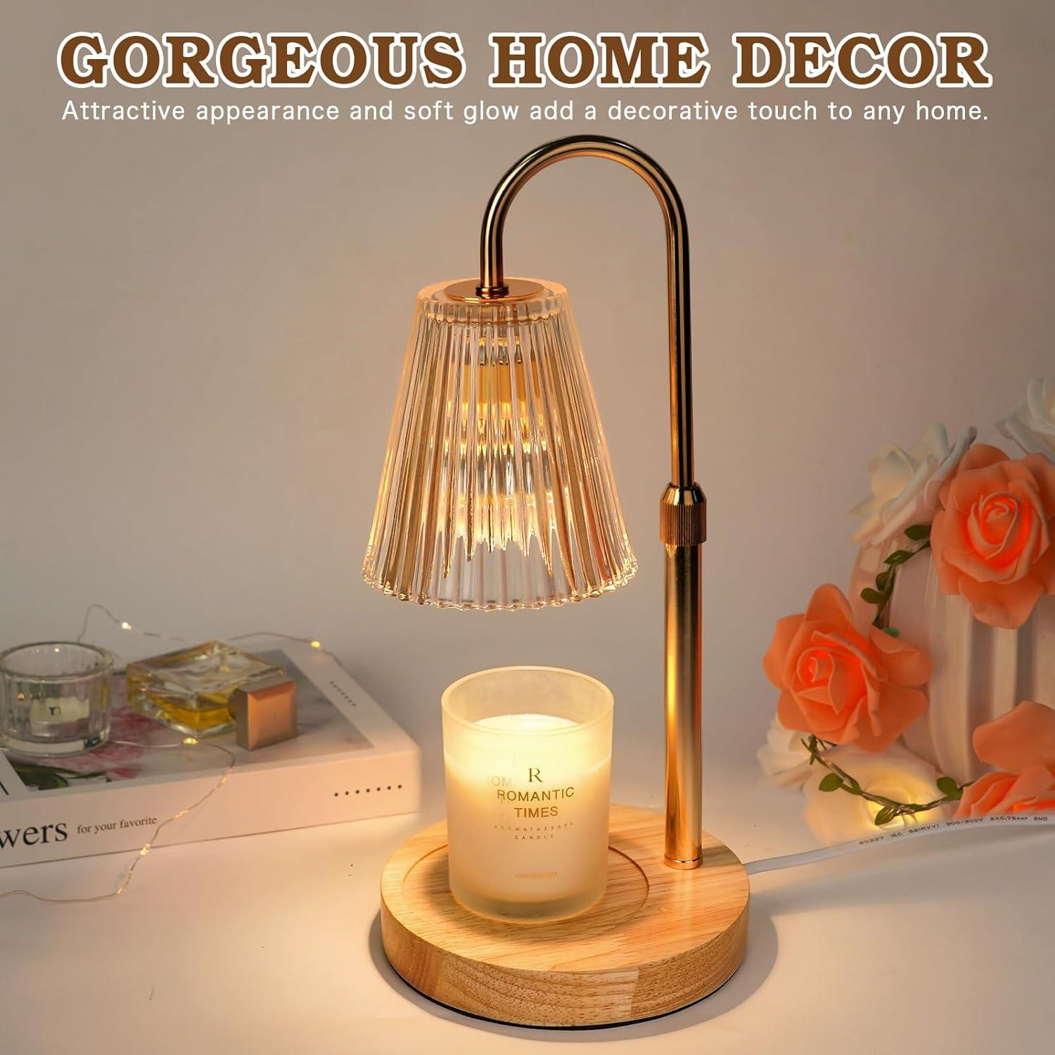 Duftkerzenlampe mit Dimmer und Timer für Großbritannien